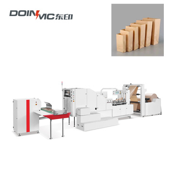 Roll Paper Feed Feed Bottom Bottom Pain Paper Sac Machine de fabrication
